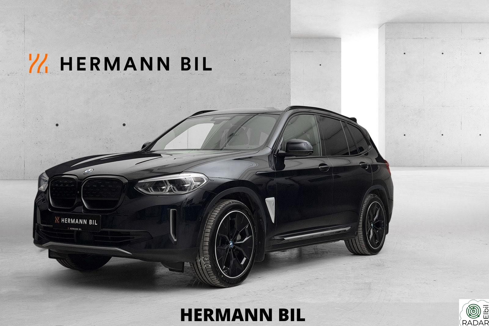 BMW iX3 Fully charged/Krok/ACC/Head-up/Skinn/Harman/Adaptiv LED