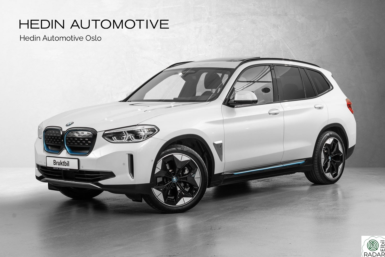 BMW iX3 Fully Charged, Harman, Pano, HUD, H.feste, Aktiv Criuse