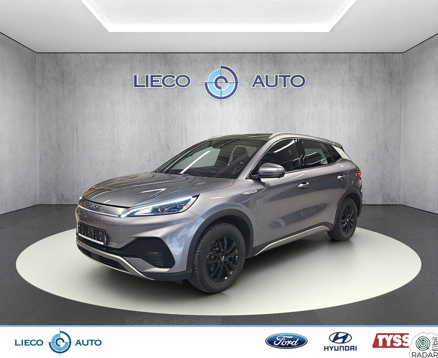 BYD ATTO 3 420 KM 204HK PANORAMA NAVI 360'KAM
