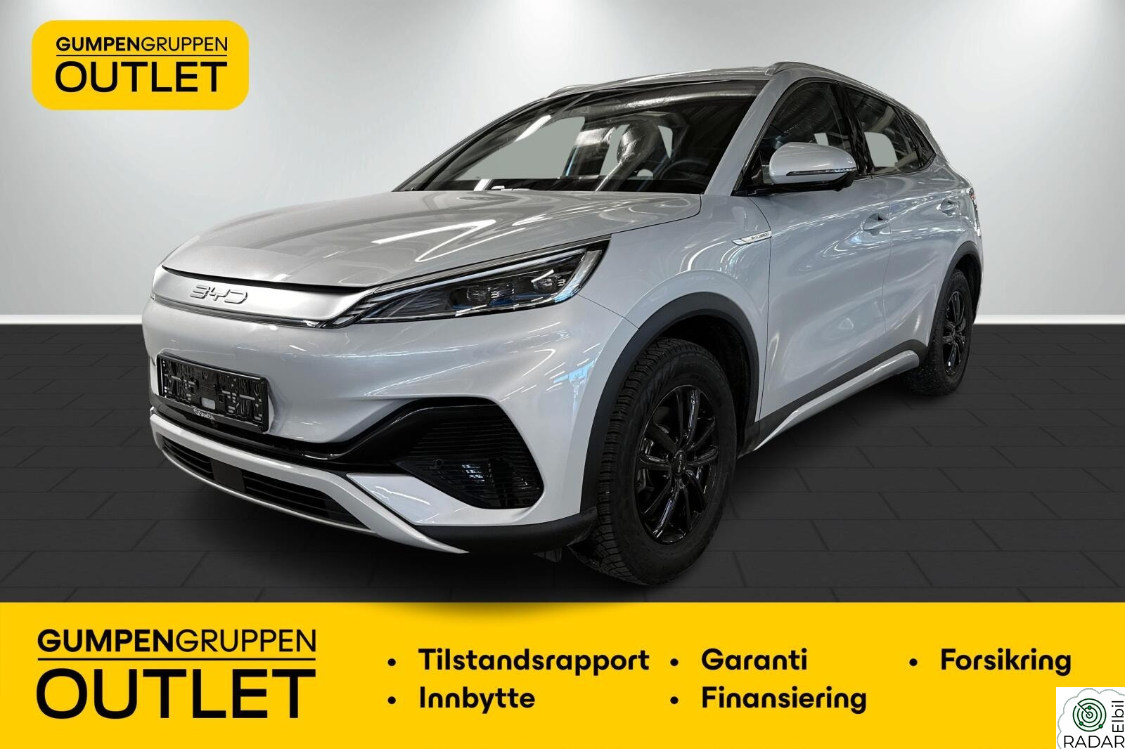 BYD ATTO 3 Comfort 360kamera/Skinn/Glasstak/El.seter/Navi/++