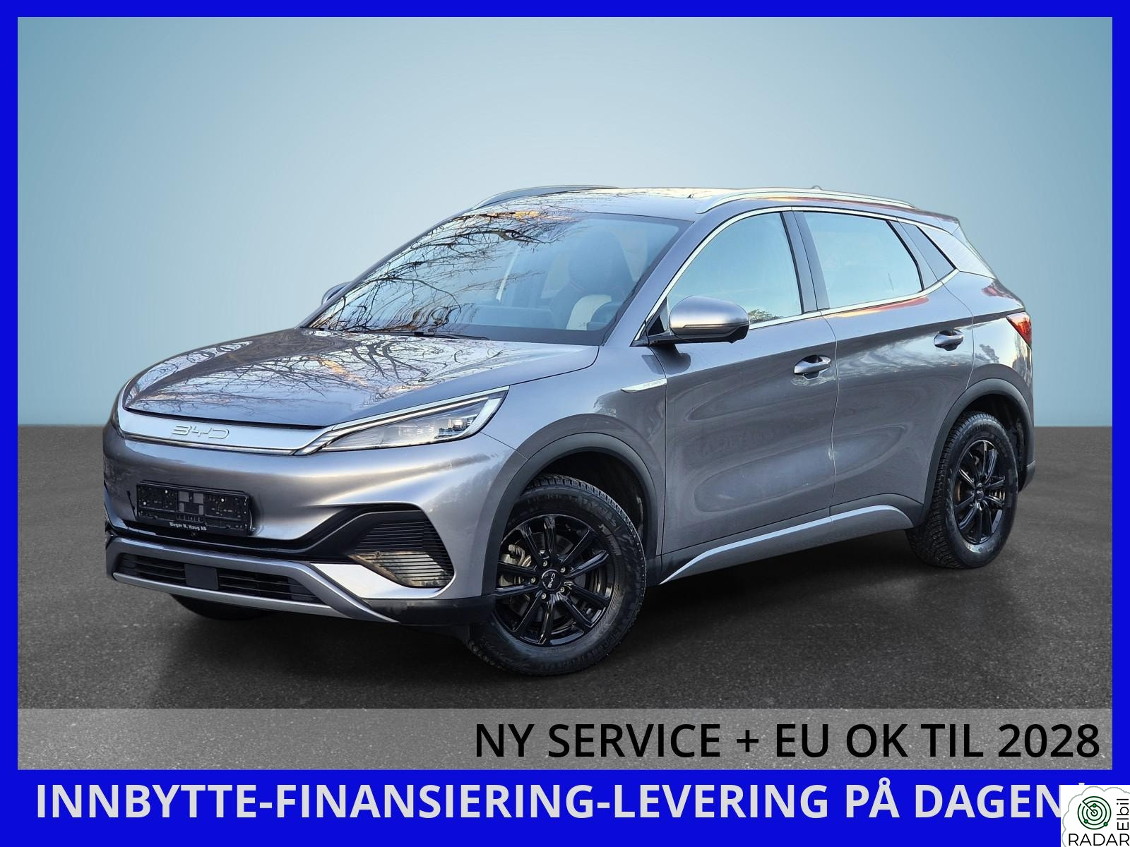 BYD ATTO 3 DESIGN // PANORAMA // 360 KAMERA // 15.6 SKJERM //61KWH
