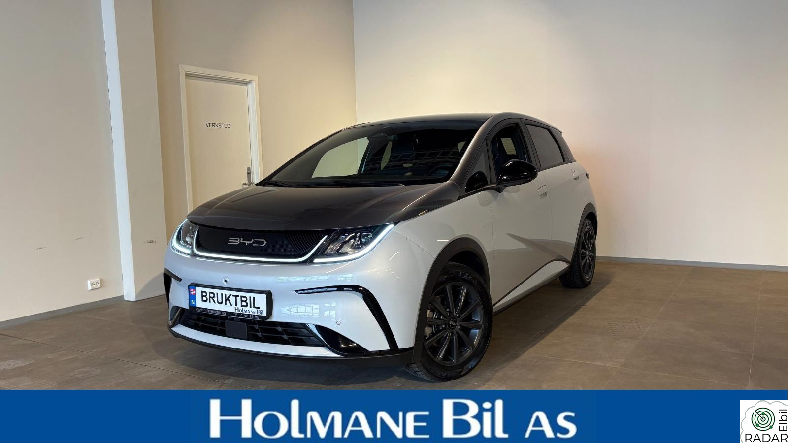 BYD Dolphin Design/427km/2 sett hjul/App/Cruise control/360 kamera