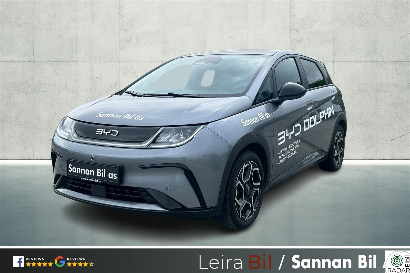 BYD Dolphin 2.0  Design |UTSTYRSBOMBE | VINTERHJUL