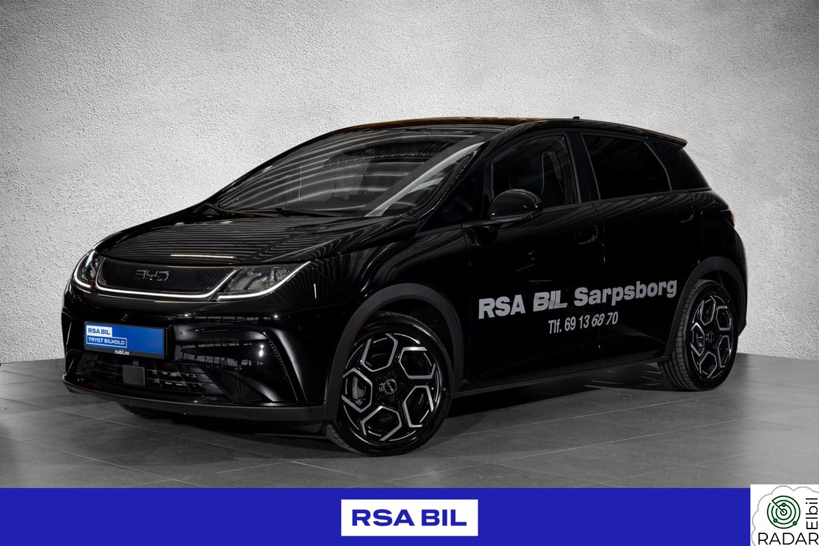 BYD Dolphin Design, Rattvarme, ventilasjon i seter, Apple Carplay!