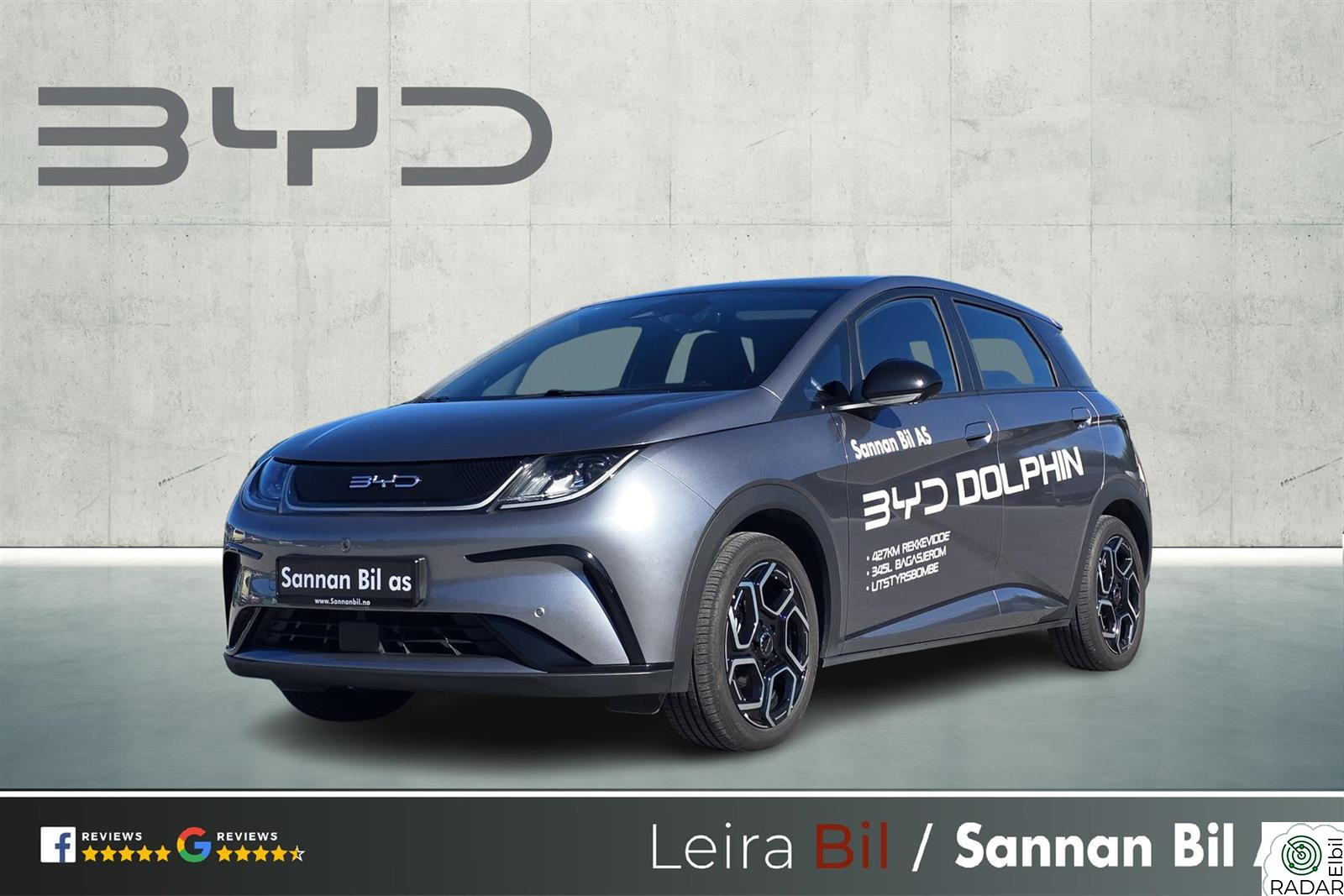 BYD Dolphin Comfort **VINTERHJUL|UTSTYRSBOMBE**