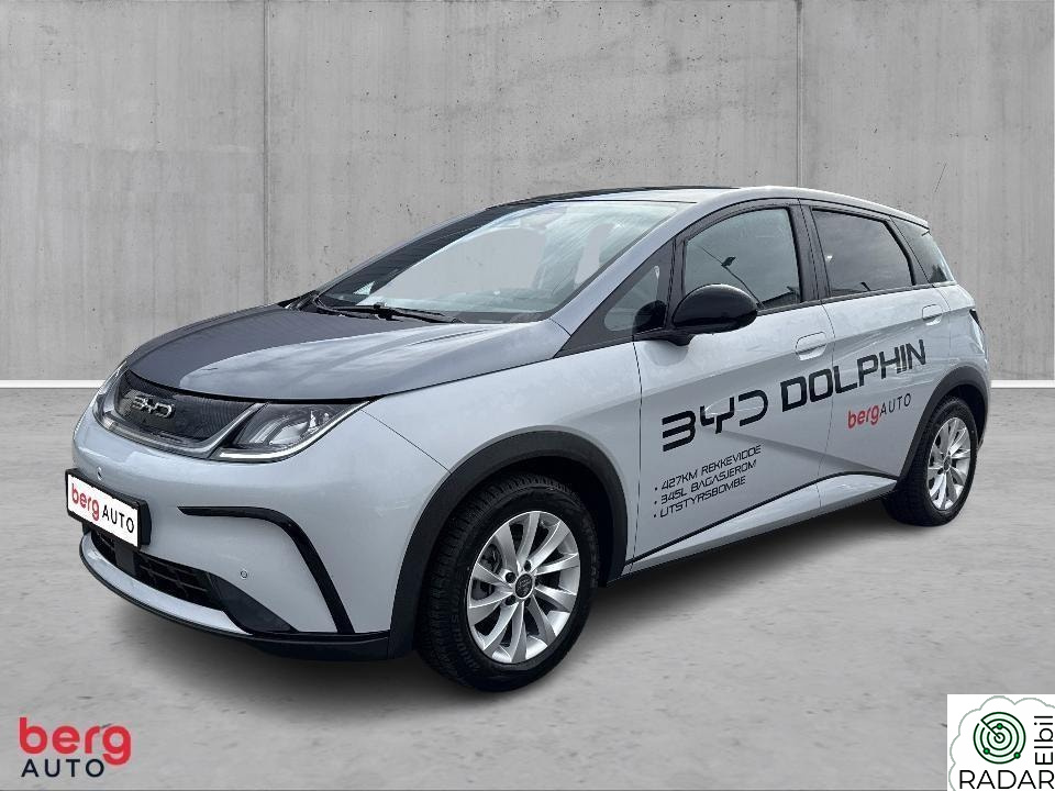BYD Dolphin Design 427km WLTP, 204hk, 360-Kamera, glasstak++