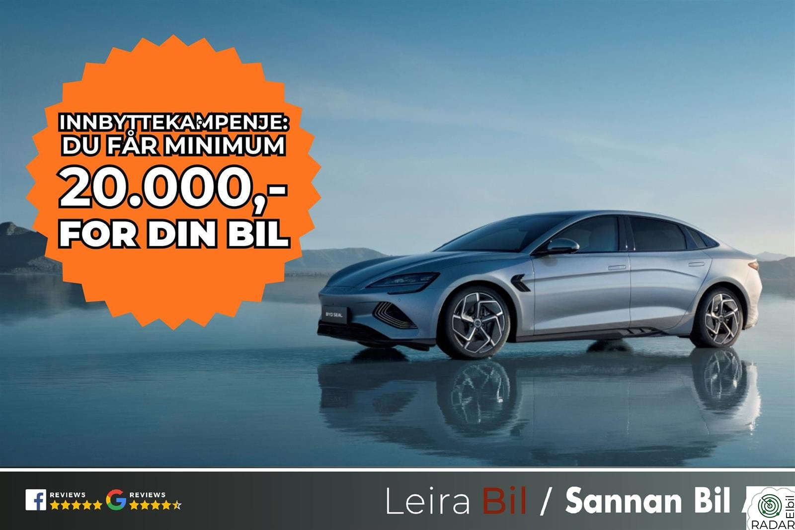 BYD Seal AWD Seal Excellence 4X4/Topputstyrt/INNBYTTEKAMPANJE!
