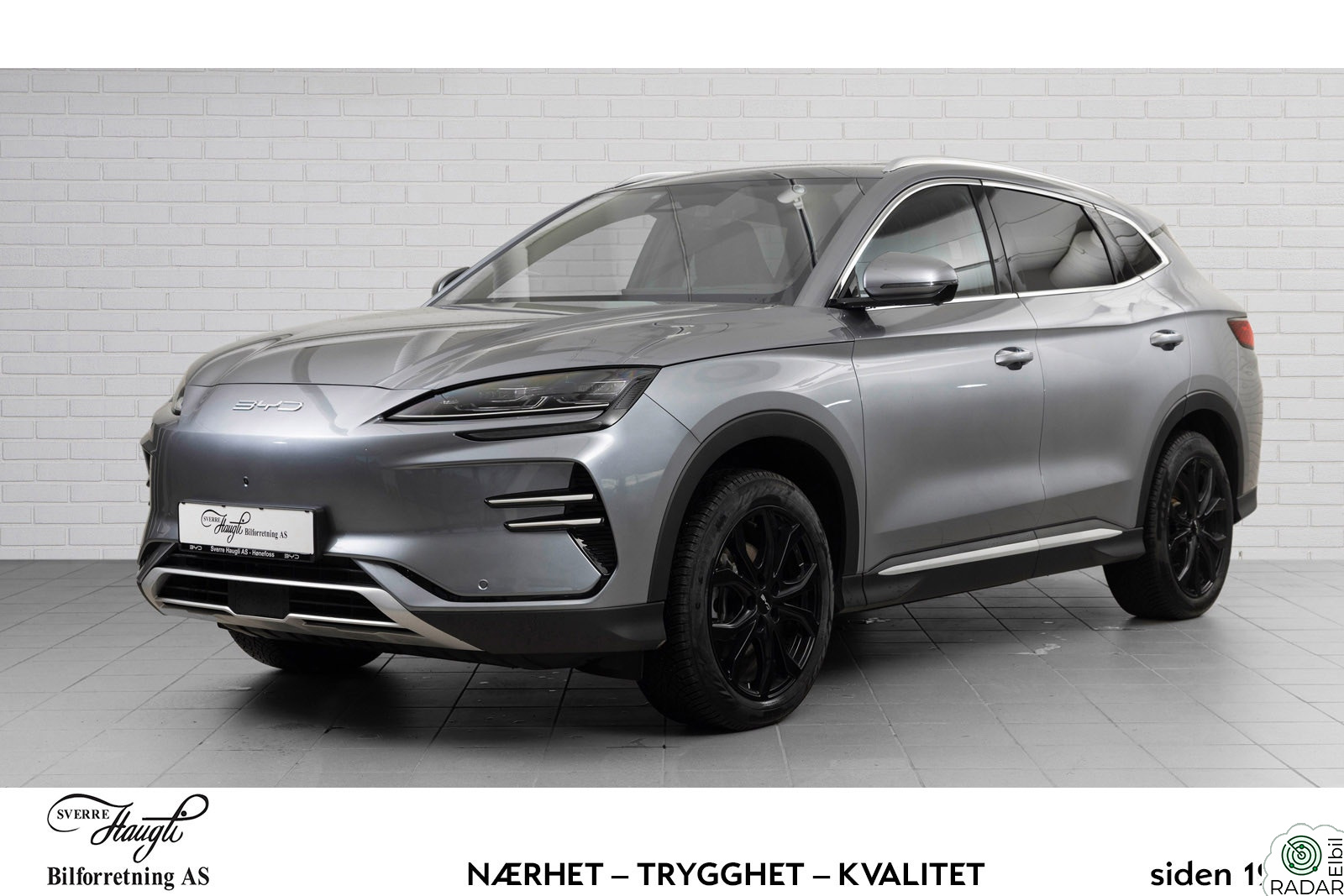 BYD SEAL U Design TILHENGERFESTE/TOPPUTSTYRT/VINTERHJUL/