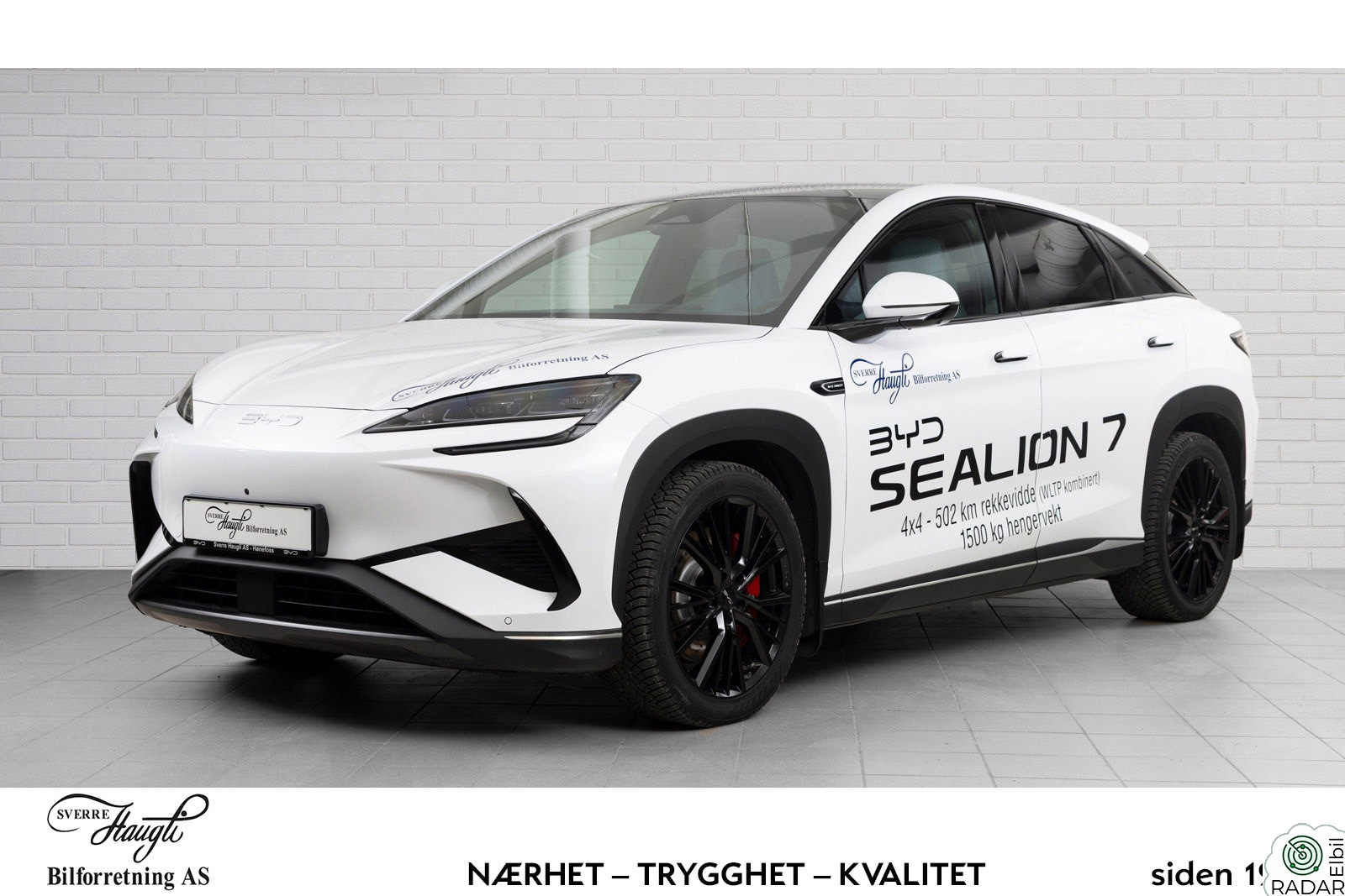 BYD SEALION Excellence AWD (K) UMIDDELBAR LEVERING
