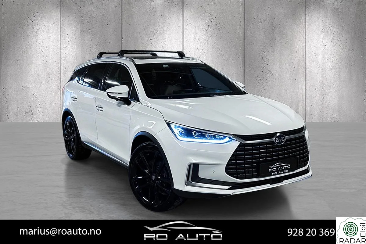BYD Tang EV AWD - 7-seter/Krok/Rails/Pano/Skinn++