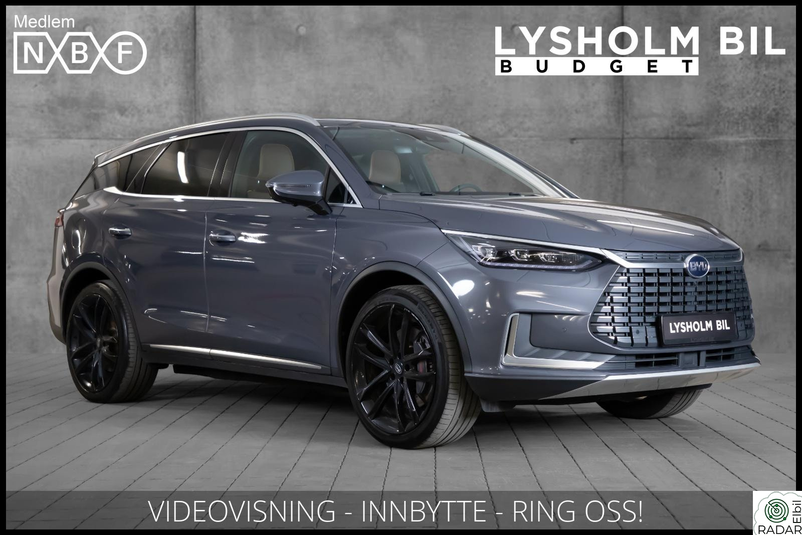 BYD Tang Executive 4x4/7-seter/Hengerfeste/Dirac-lyd/Glasstak