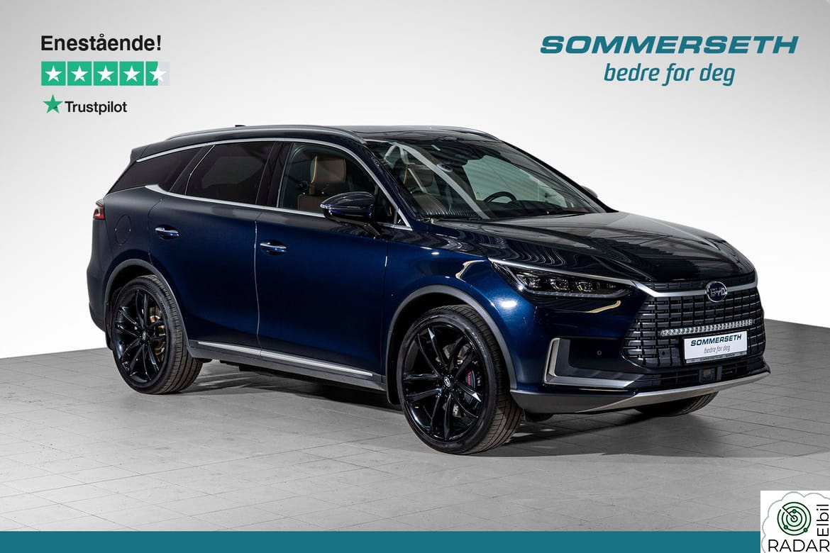 BYD Tang Ekstralys, 7-seter, hengerfeste, 360 kamera ++