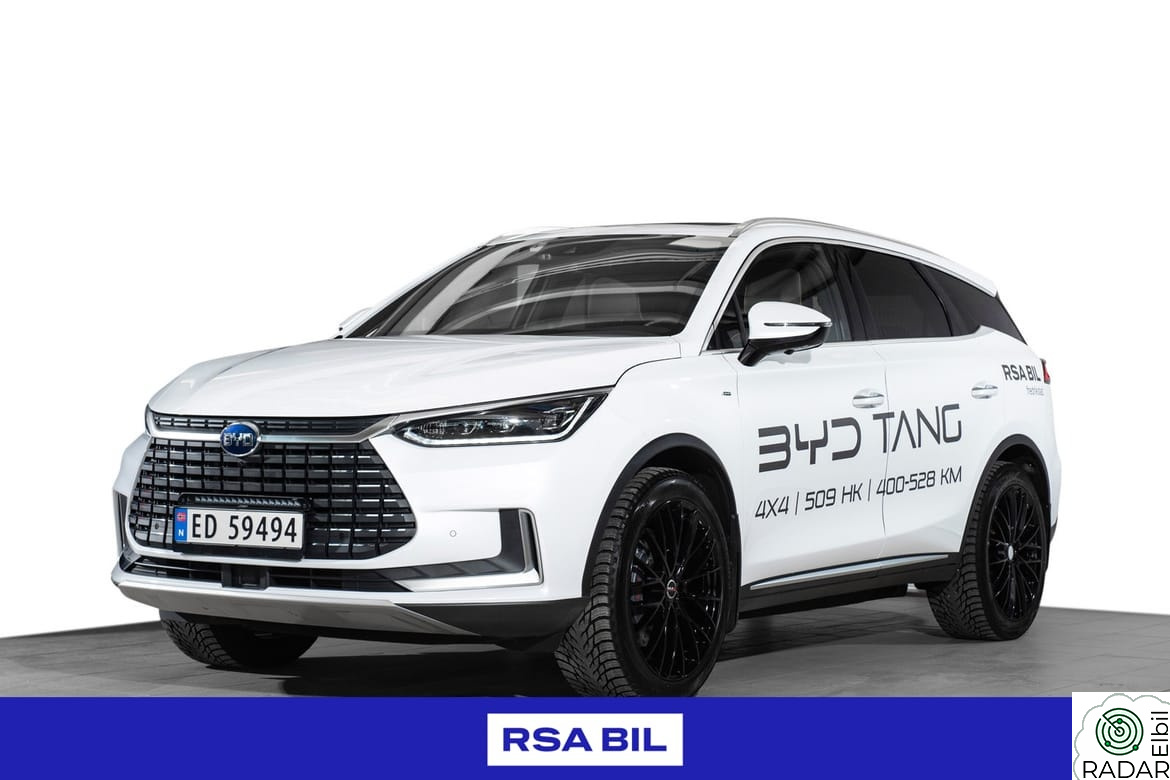 BYD Tang 509HK/Executive/7-seter/Skinn/360kamera/H feste !