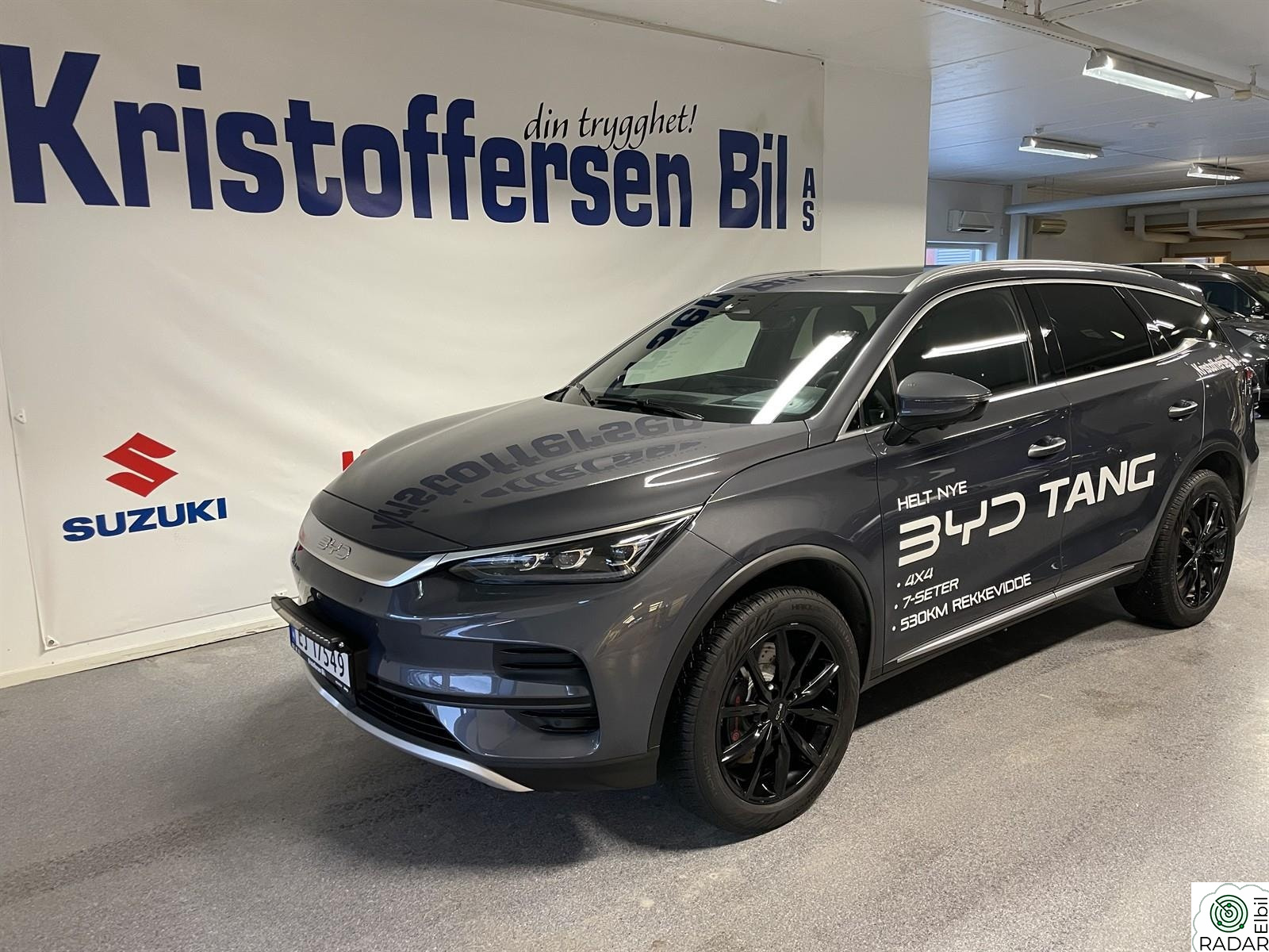 BYD Tang 517 hk Facelift Long rang 4x4 Sommer/Vinterhjul innbytt
