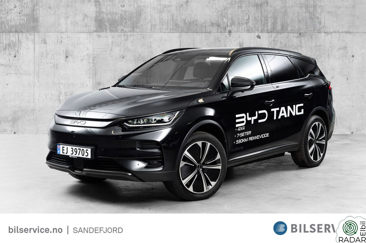 BYD Tang Long Range / Chrome Delete / Hengerfeste