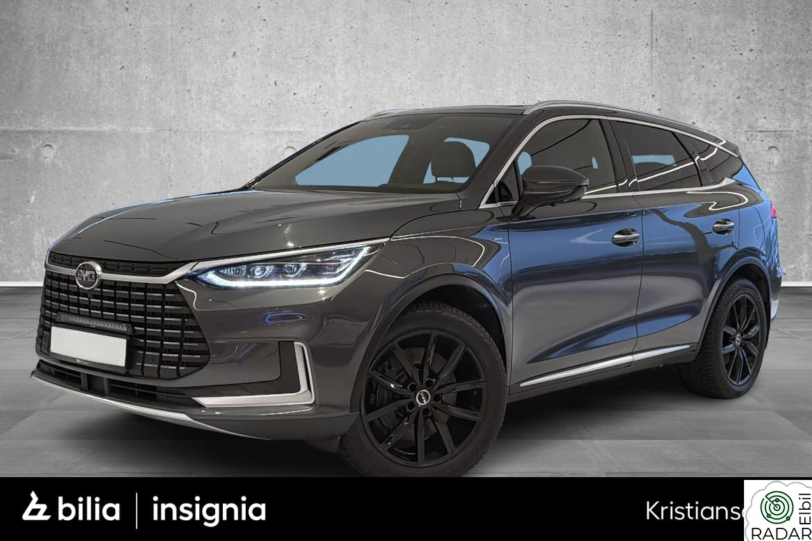 BYD Tang EV AWD. 22" Sommer, krok, Skinn, 360 kamera