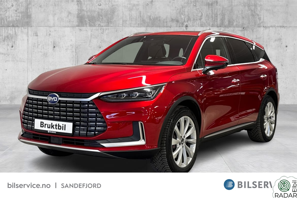 BYD Tang AWD / Hengerfeste / 7-seter / Soltak / 360kamera
