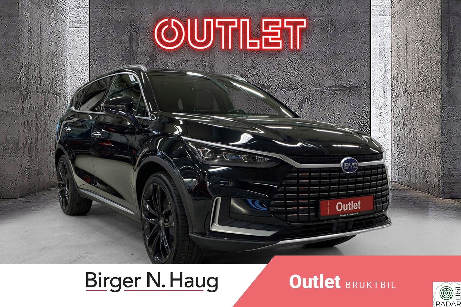 BYD Tang 4x4 Executive 7-Seter Norsk Krok Acc Pano Skinn 360Kam