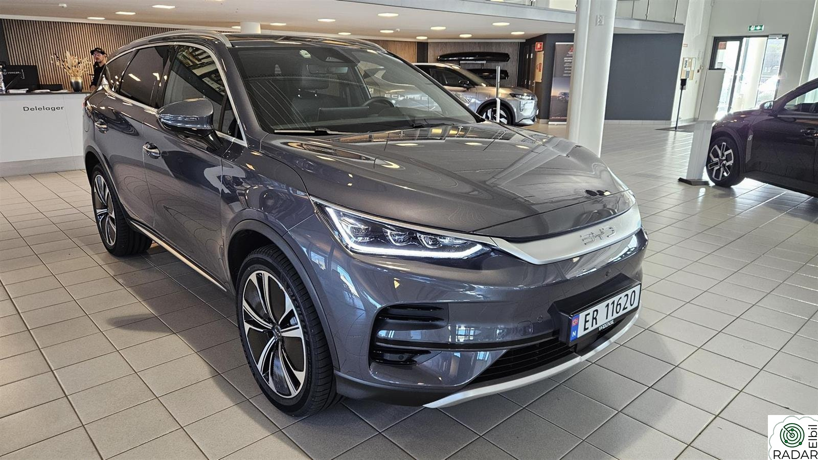 BYD TANG EV Long Range AWD, 7 seter, Skinn, Panorama, APP