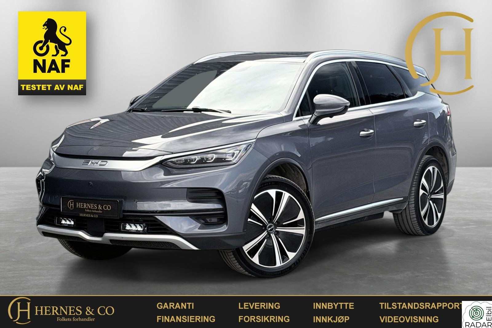 BYD Tang 517HK/7-SETER/KROK/2-SETT HJUL/BREMBO/NAF TEST/+++