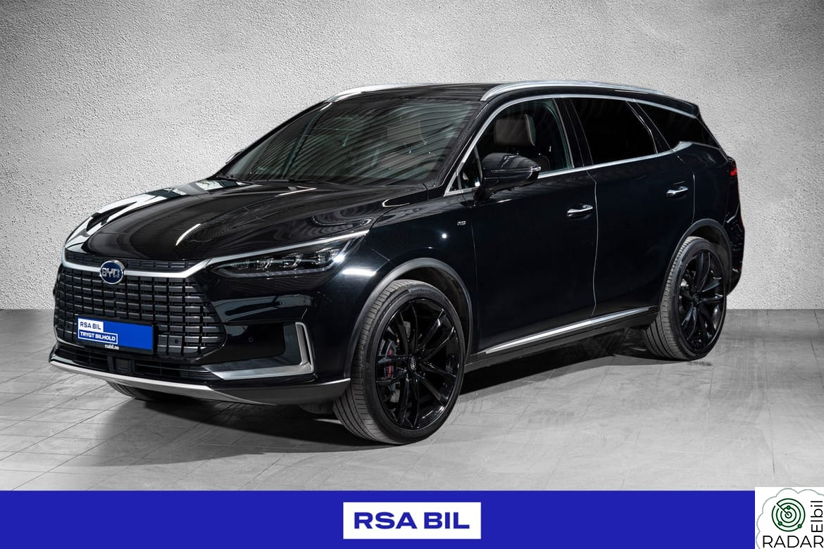 BYD Tang 4 wd og 7 seter   400km rekkevidde