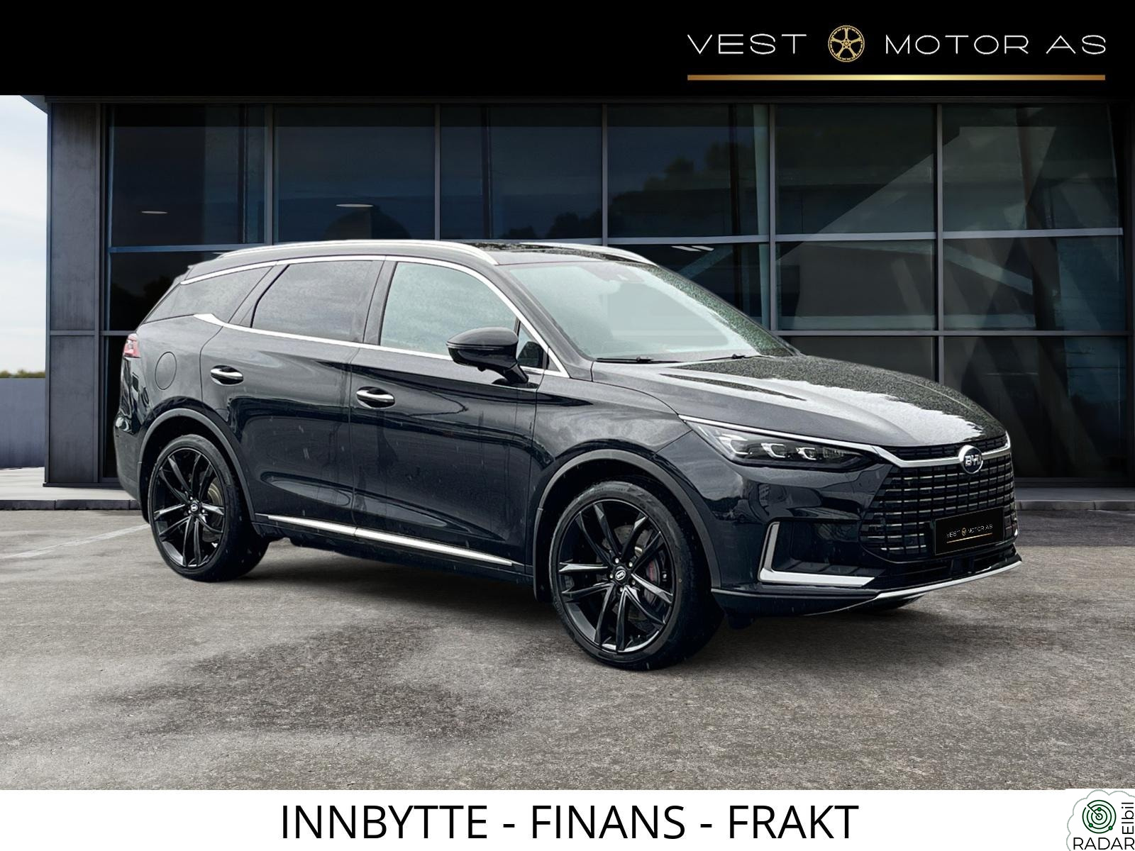 BYD Tang Executive/7-Seter/Skinn/Panorama/360k/Ventilerte seter