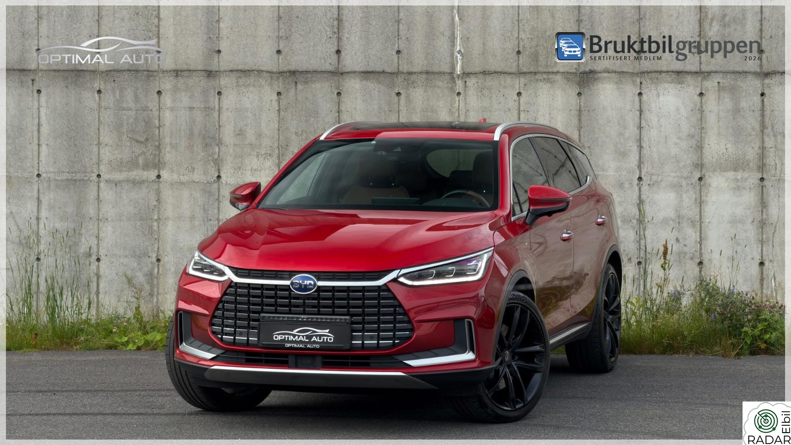 BYD Tang Executive 4X4 7seter/ACC/Pano/Skinn/Krok/22"/NY EU/++