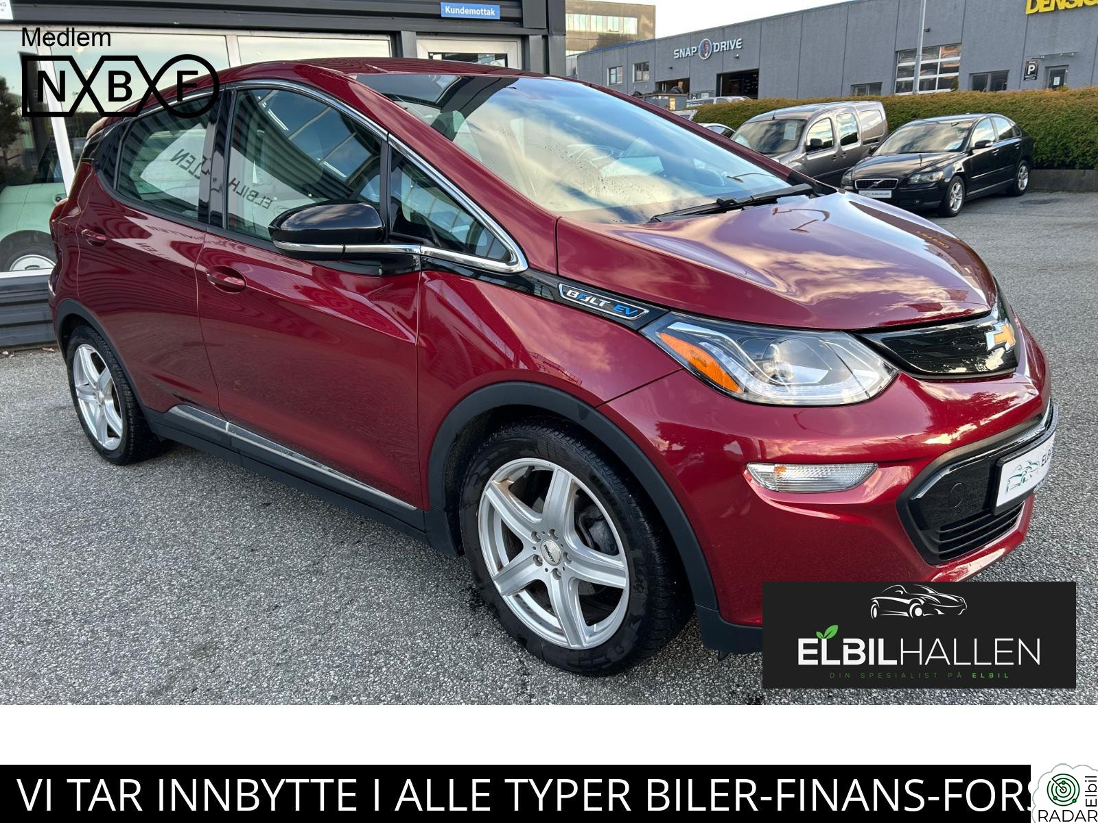 CHEVROLET Bolt KLIMA/KAMERA/CRUISE/APPLE/HURTIGLADING/RATT&SETEVARME++
