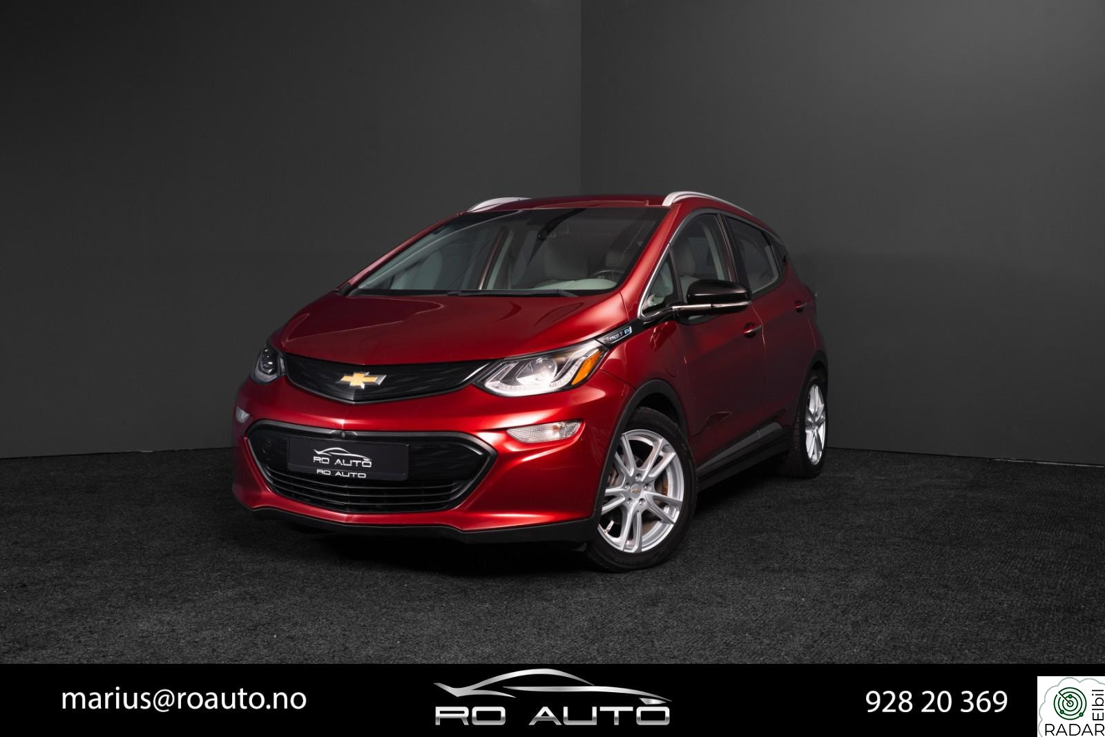 CHEVROLET Bolt EV Premier - Ny batteripakke/Skinn/Carplay/Rattvarme++