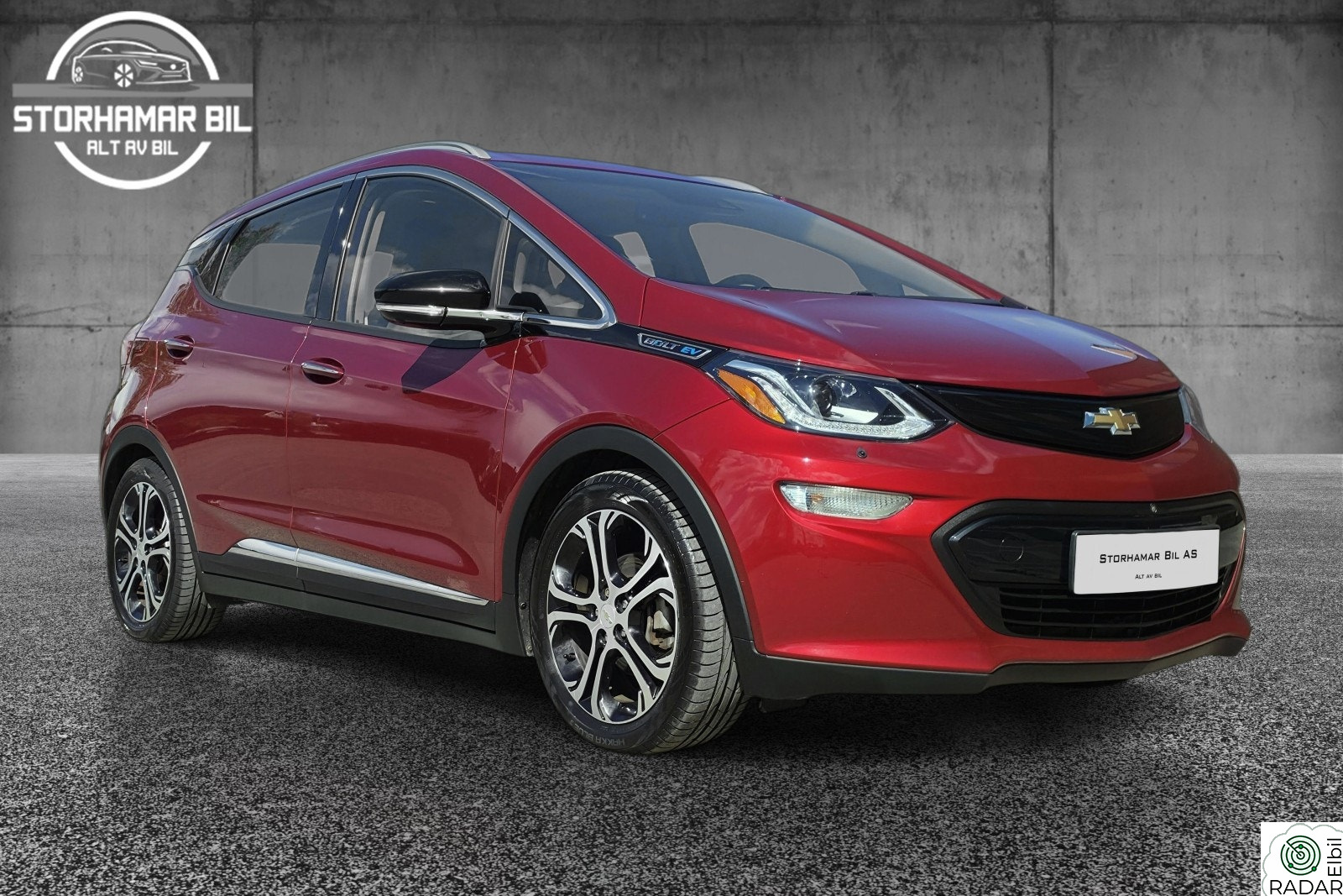 CHEVROLET Bolt EV EV/Cruise/Navi/Park.S/Rygge.K/Varme.Ratt/Nytt batteri++