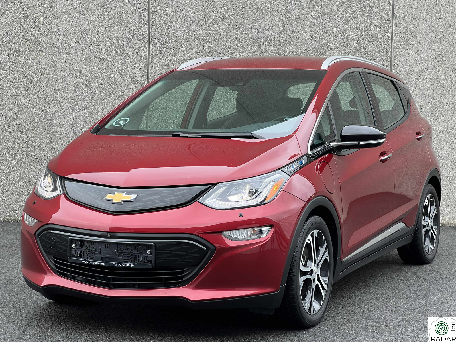 CHEVROLET Bolt EV 60KW / 1 eier / R kamera / Carplay / CC