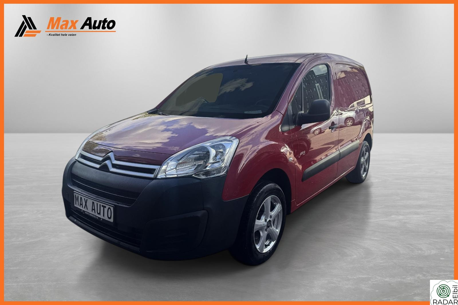 CITROEN BERLINGO ELECTRIQUE PROFF NYLIG EU-GODKJENT