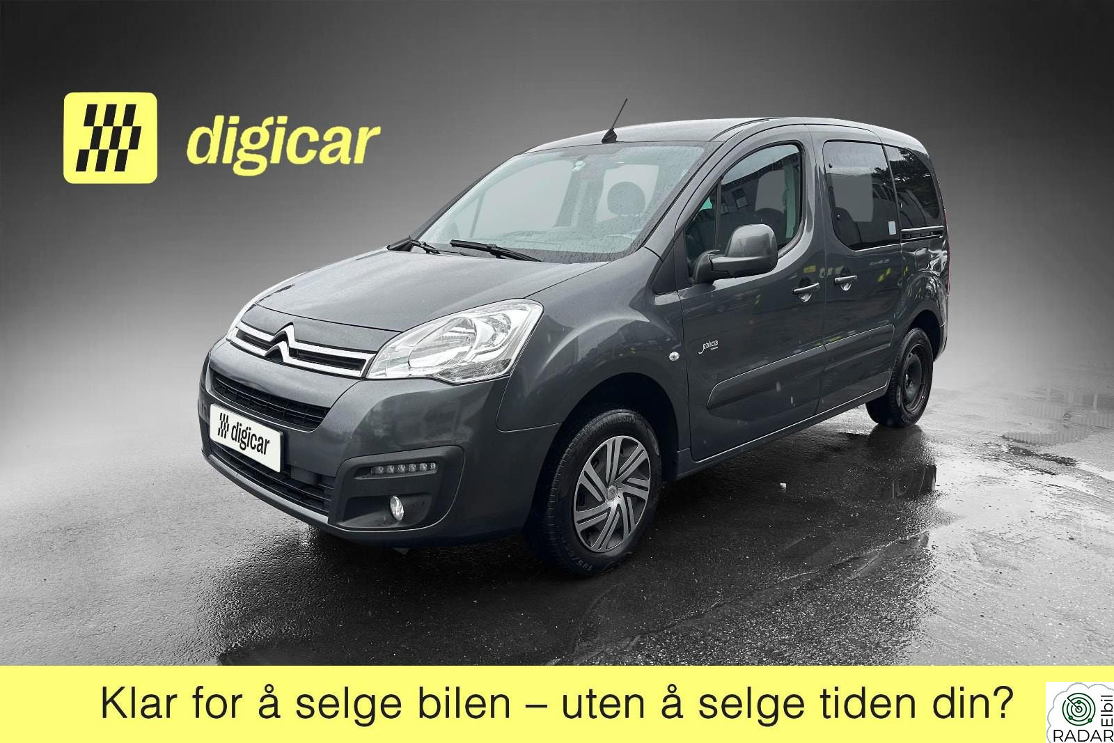 CITROEN BERLINGO Elektrisk / 5 Seter / Eu 27 / DAB+ / Cruise / S+V