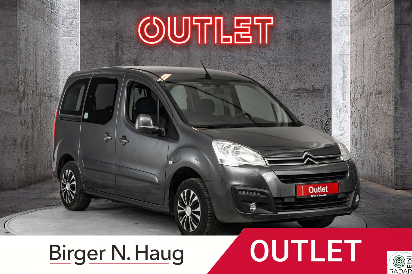 CITROEN BERLINGO Multispace Electrique |OUTLET|5 SETER|SE KM!|P-SENSORER