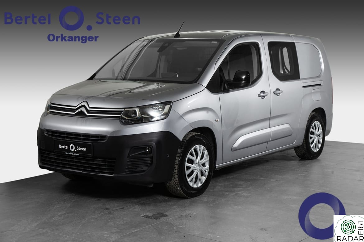 CITROEN e-Berlingo VAN Hel elektrisk, L2, Krok, Underfloor, Navi, Carplay