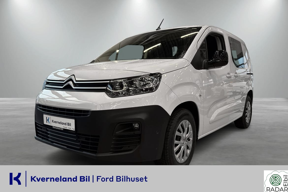 CITROEN e-Berlingo VAN L1 Cruise/P-sensor/DAB/2xSkyvedør