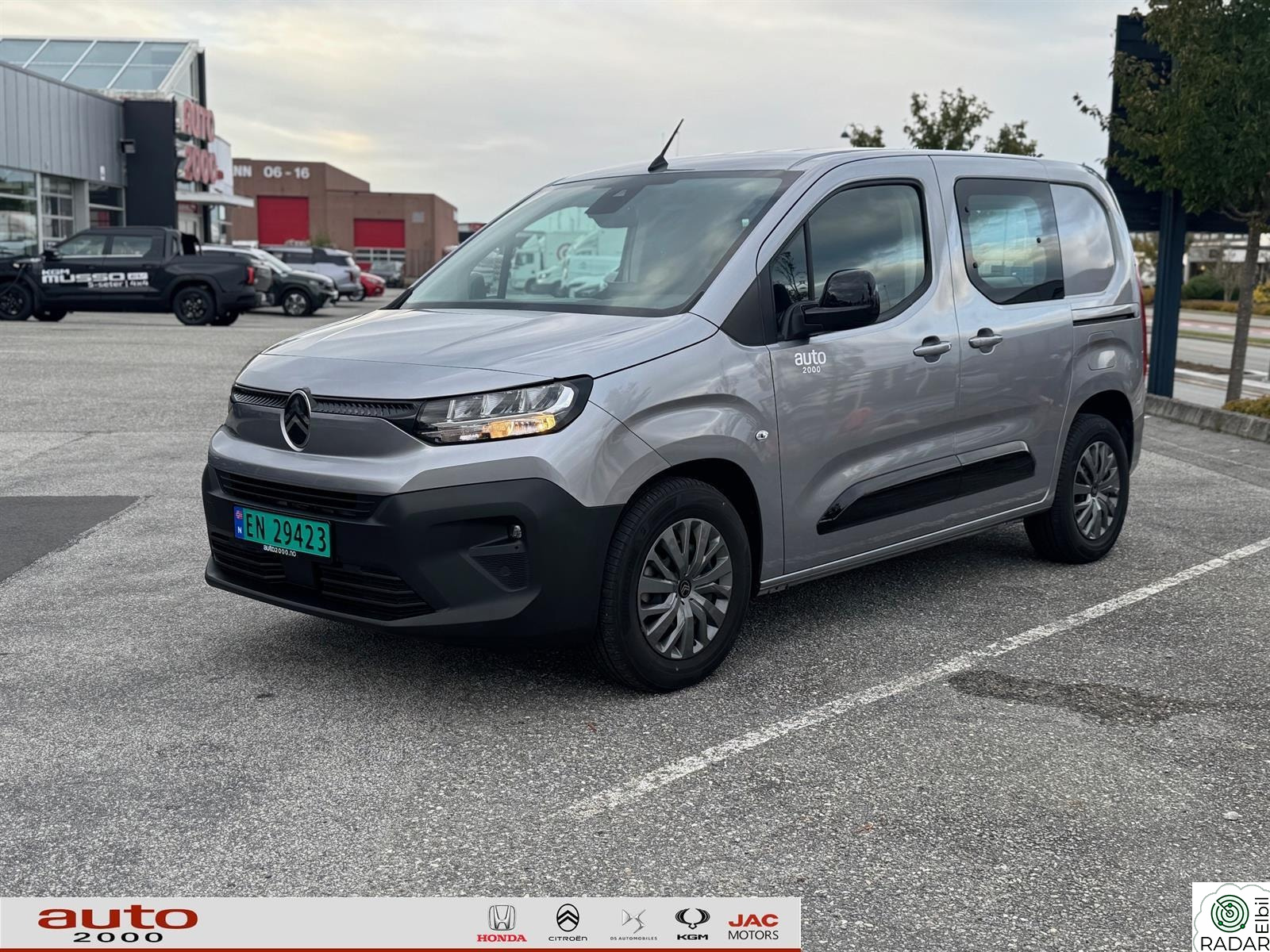 CITROEN e-Berlingo VAN PROFF 50kWh L1 VARMEPUMPE,RATTVARME,