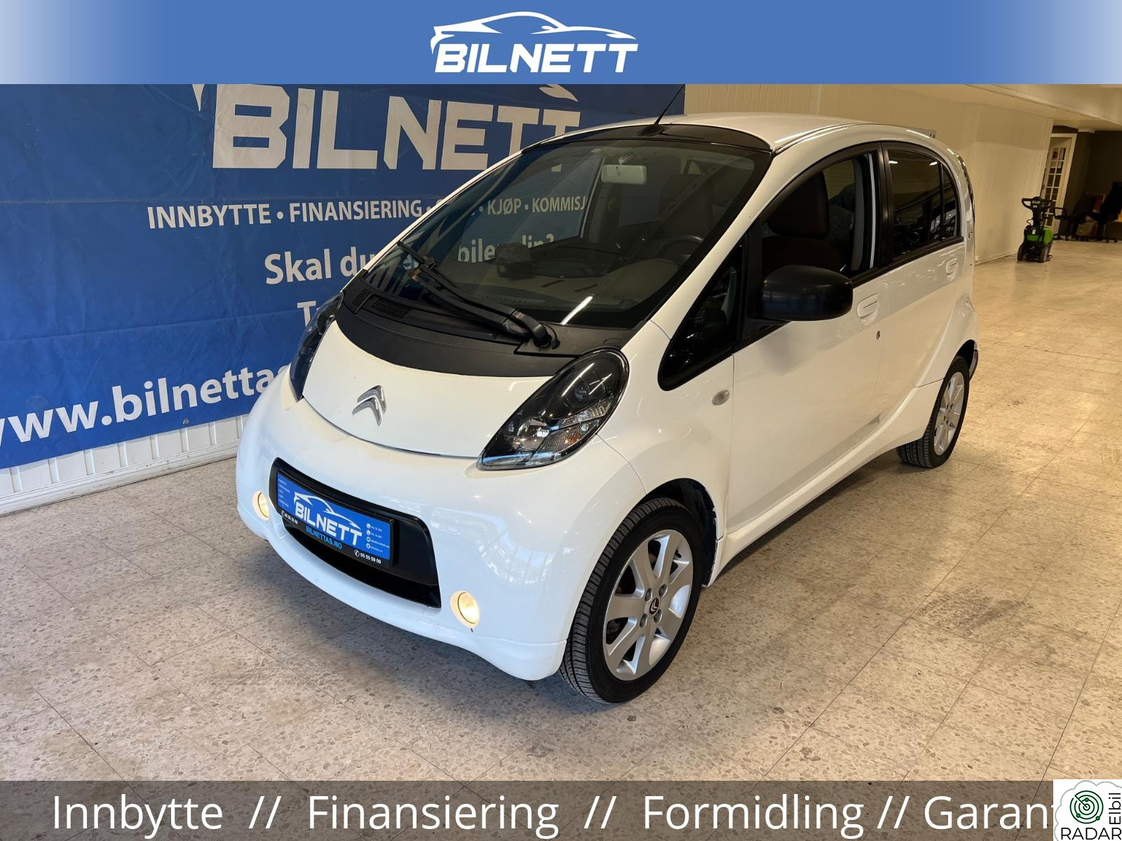 CITROEN C-ZERO Automat 100KM WLTP/Diselvarmer/NAVI++
