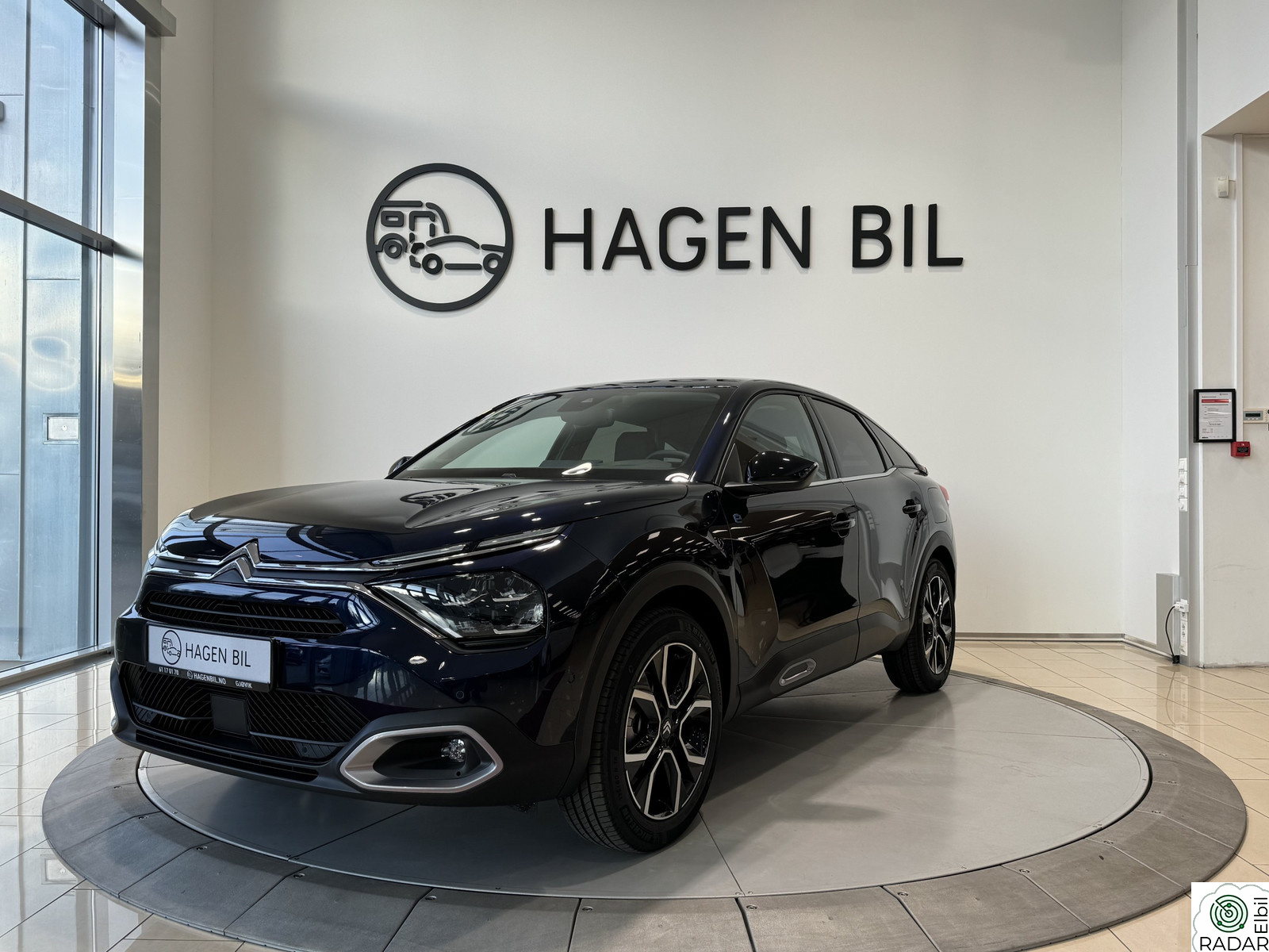 CITROEN e-C4 MAX 156 hk (54 kWh) / BLÅ ECLIPSE / HYPE BLACK / 8XALU