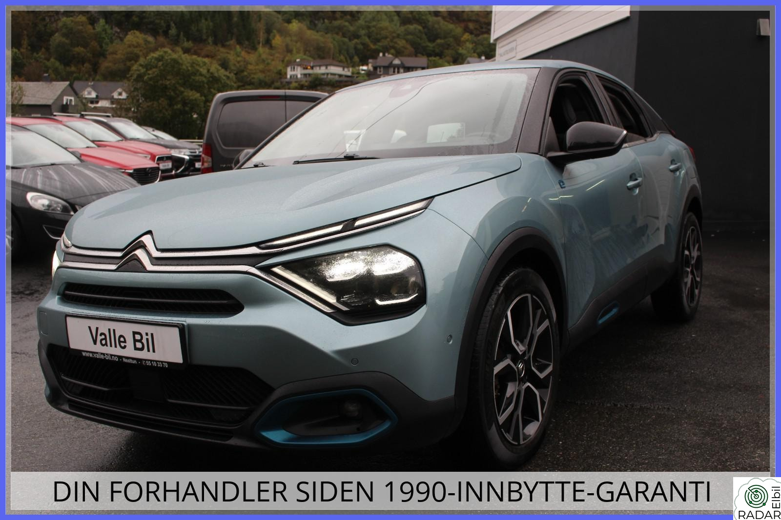 CITROEN E-C4 HUD/LED/Carplay/Acc/Navi/Ryggekamera/DAB+/Nybilgaranti