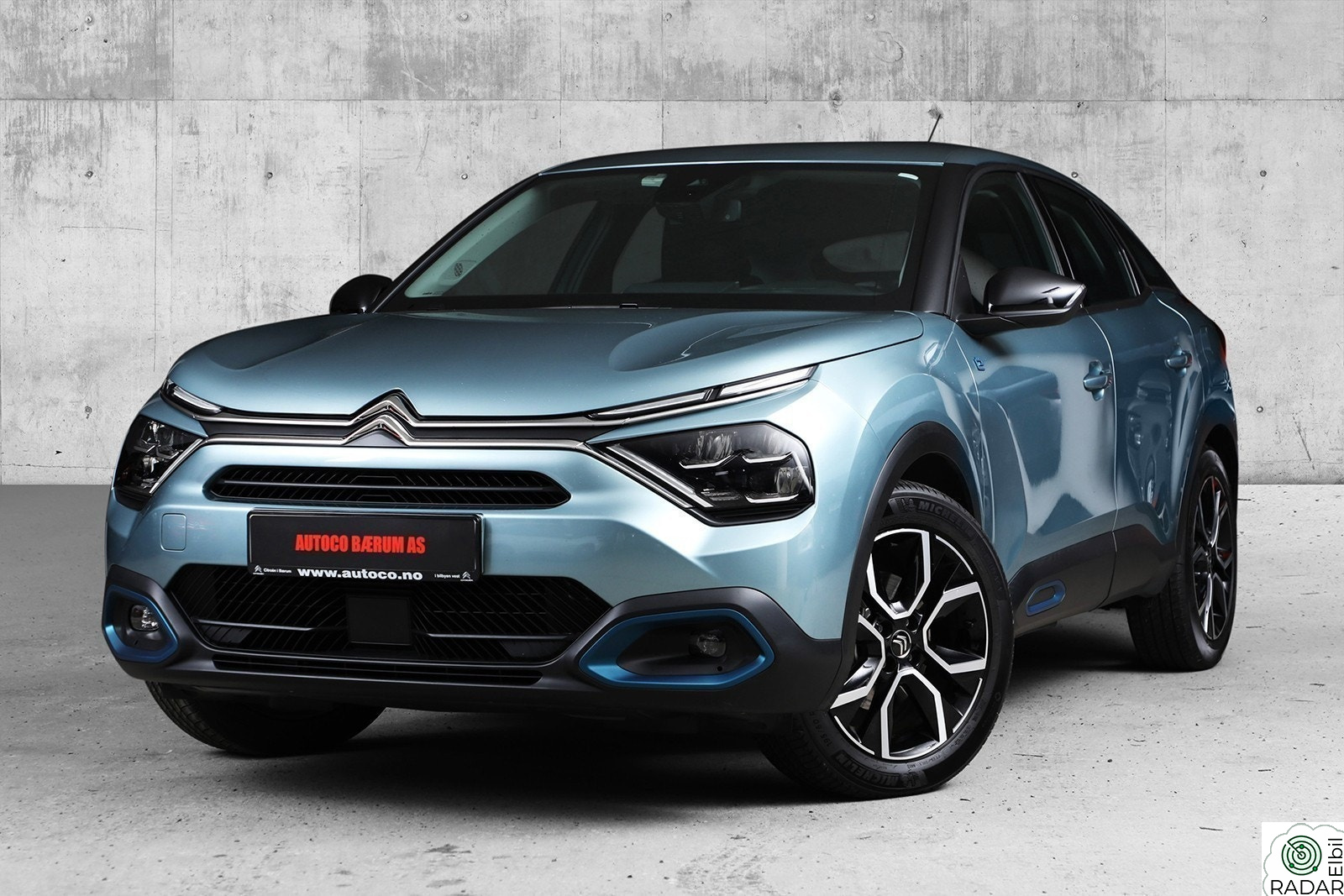 CITROEN E-C4 Shine delskinn cruise mørke ruter