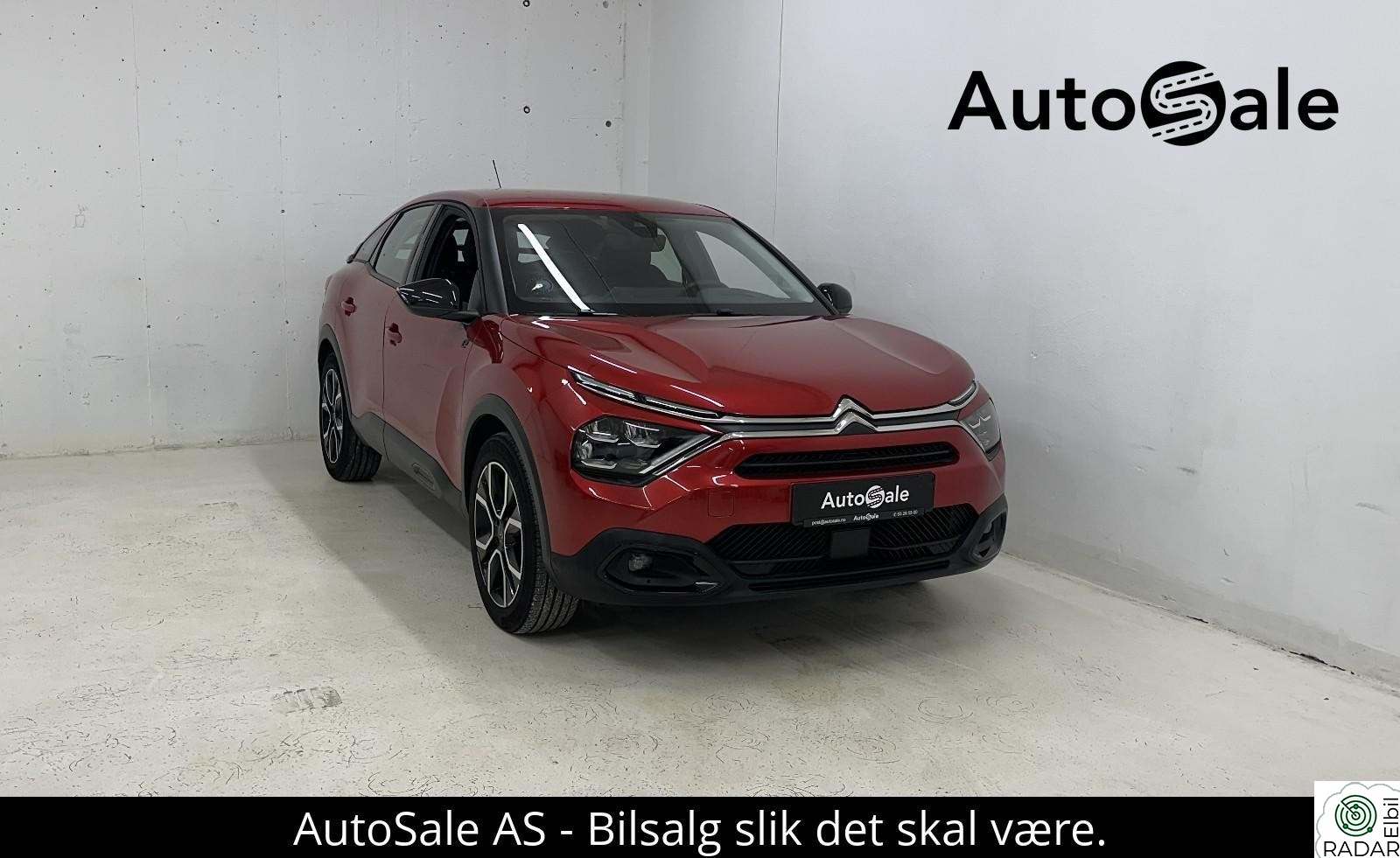 CITROEN e-C4 Feel-Pack/Delskinn/Norsk/Cruise/Kamera/HUD/Assist/S+V