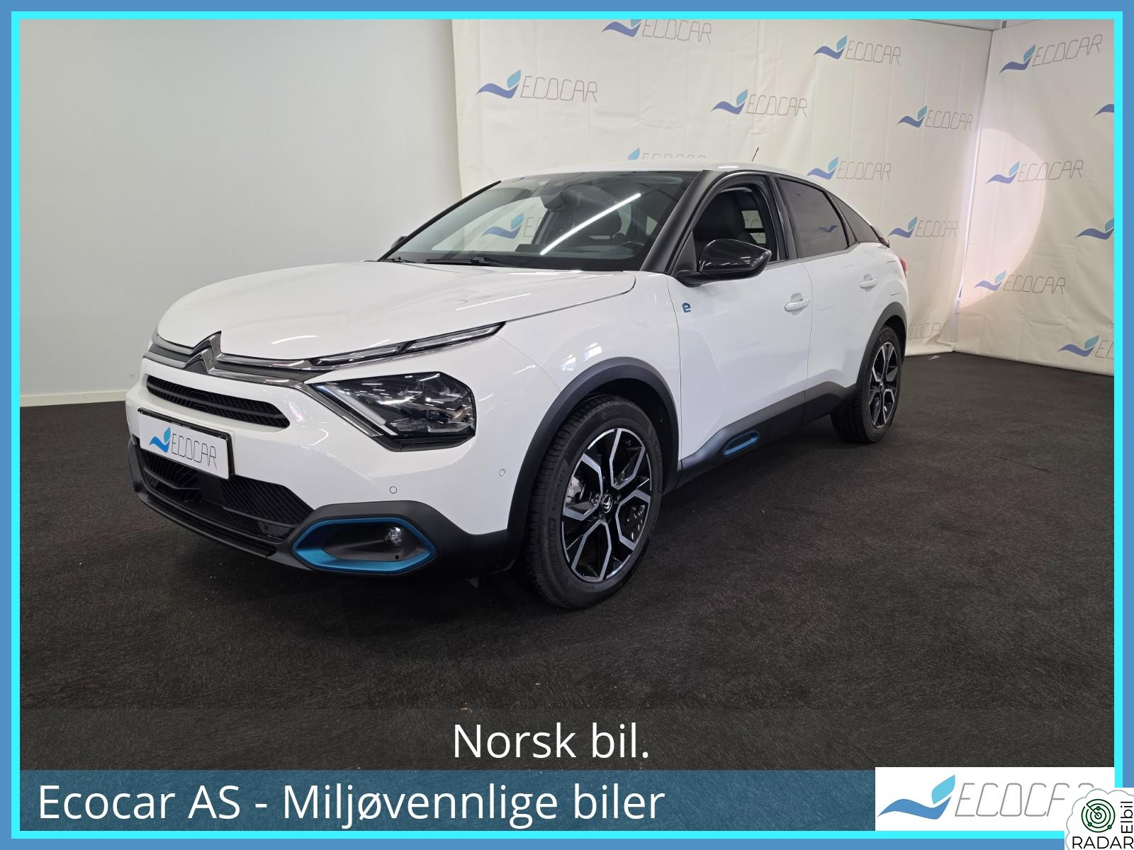 CITROEN E-C4 Shine 136HK/HUD/ACC/Navi/Skinn/Carplay/Batteritest.