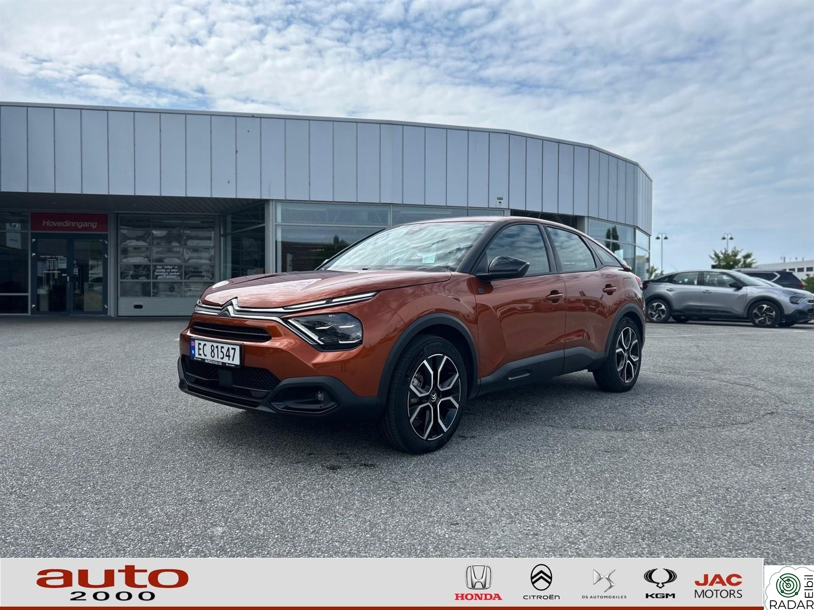 CITROEN E-C4 100 % ELEKTRISK HUD,FORVARMING,NY EU,SKINN