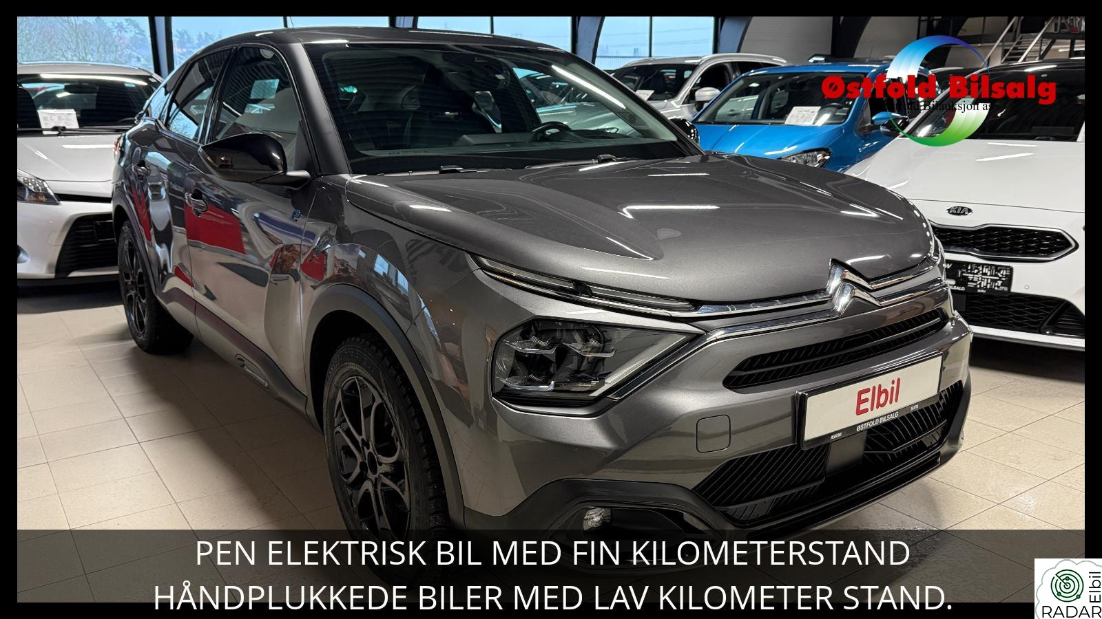 CITROEN E-C4 350WLTP RYGGEKAMERA DELSKINN CRUISE NAVI OPPV.RATT BT