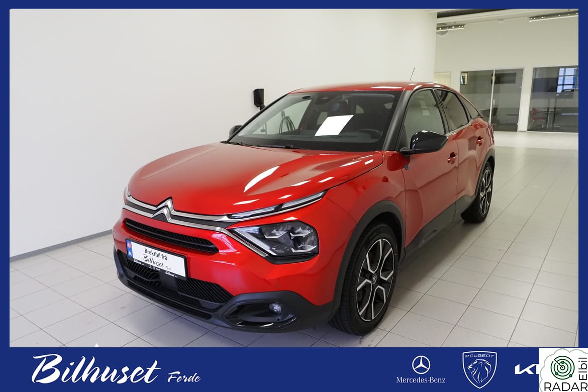 CITROEN E-C4 Elektrisk – 136 HK – 350 km rekkevidde