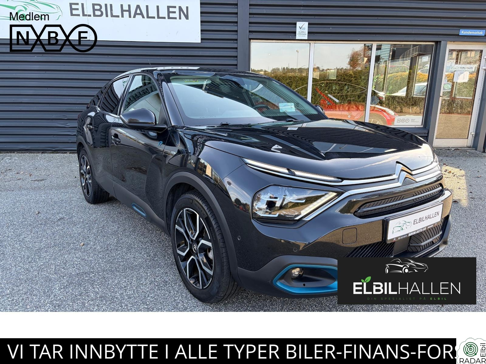 CITROEN E-C4 NORSK/PREMIUM SKINN/ACC/HEAD-UP/KAMERA/EL.STOL/MASSASJE