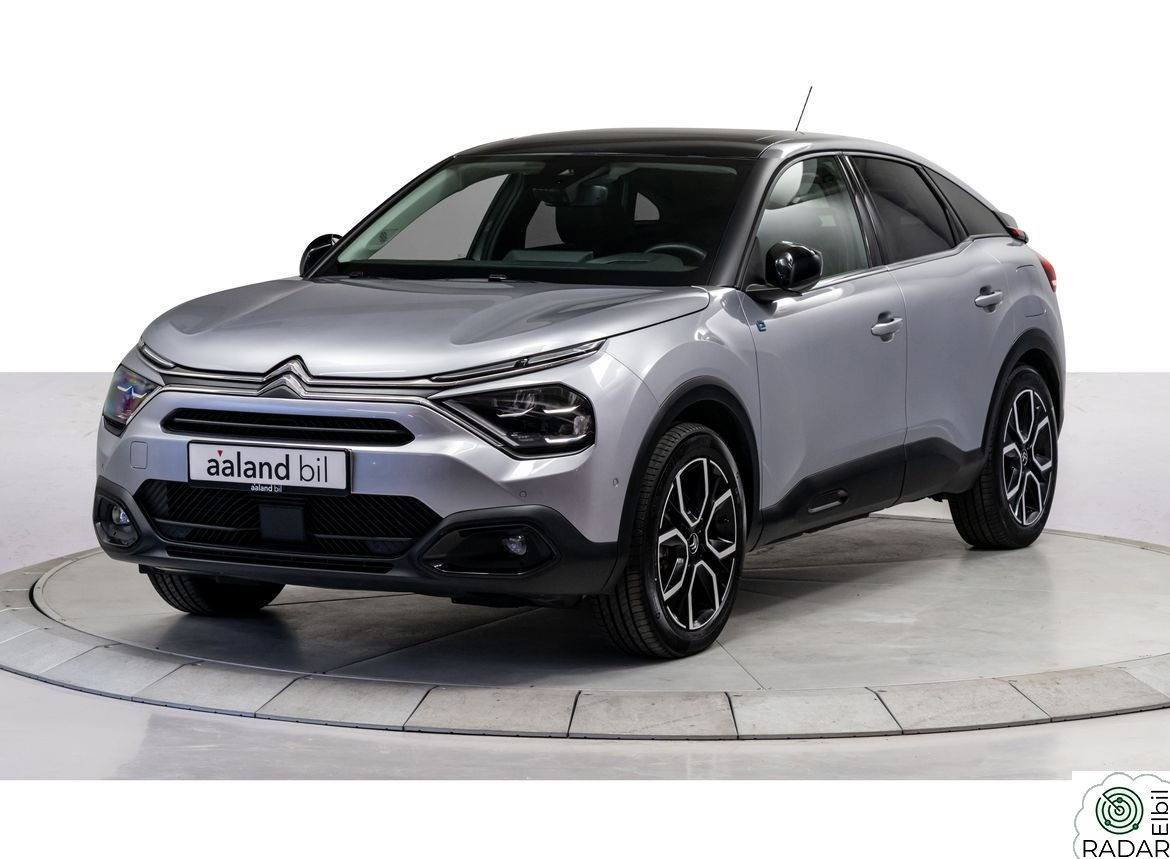 CITROEN e-C4 SHINE PACK m/SOLTAK-SKINN-ADAPTIV CRUISE-RYGGEKAMERA