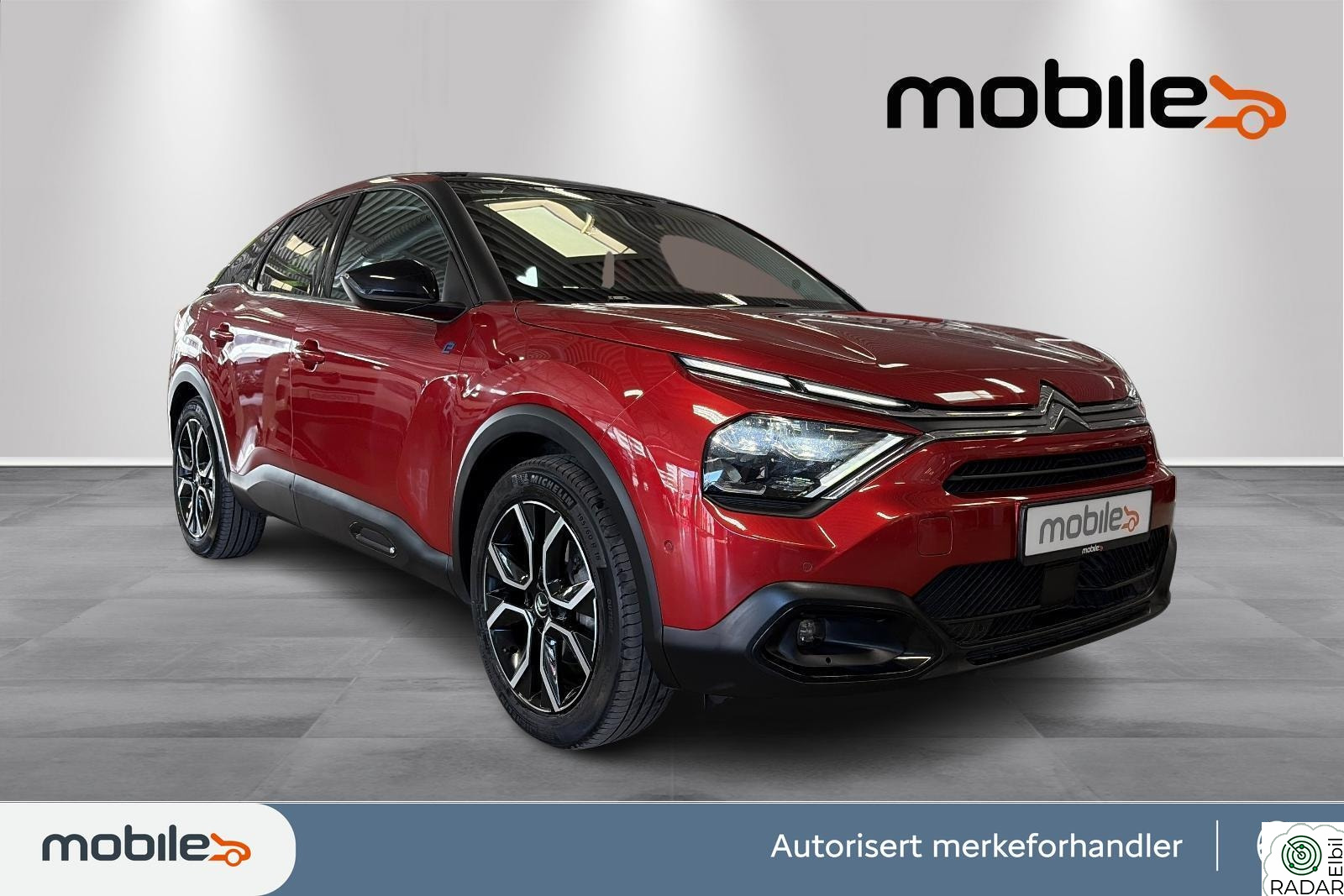 CITROEN e-C4 Shine | Toppmodell | Glasstak |  Varme ratt | Frontrute