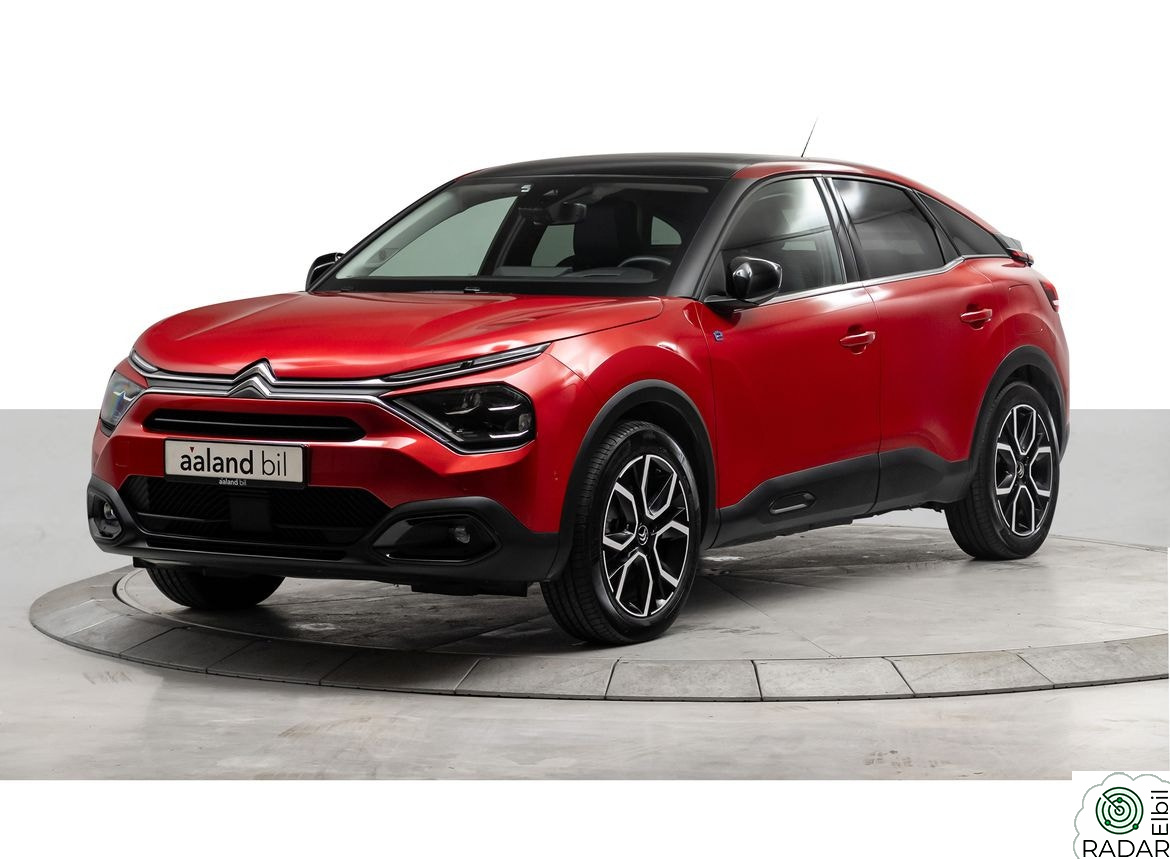 CITROEN E-C4 Shine Pack med skinnint., panorama soltak, ryggekamera